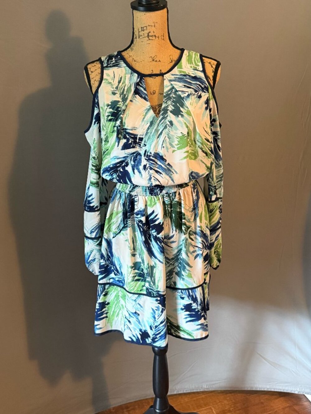 Womens open arm dress